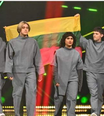 Представители Литвы на Евровидении-2025 впервые выступили во Львове и заговорили на украинском языке