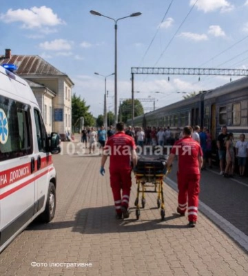 На Закарпатті мати з 9-річним сином вистрибнули з поїзда під час руху: що відомо про стан постраждалих