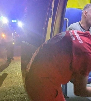Волонтери УЧХ працювали на місці російської атаки у Миколаєві