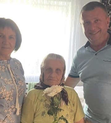 П'ять поколінь любові: на Волині 90-річний ювілей зустріла Ольга Кіналь