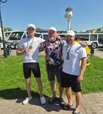 Черкаські веслувальники вибороли вісім нагород на чемпіонаті України