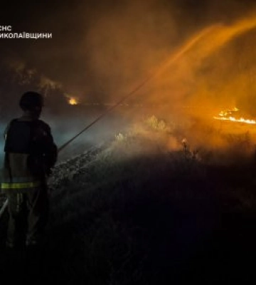 32 пожежі ліквідували минулої доби вогнеборці на Миколаївщині