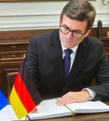 Посол Германии завершил свою работу в Украине