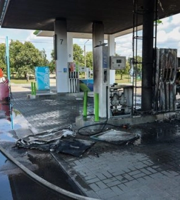 Від початку року окупанти пошкодили 97 АЗС у Харківській області