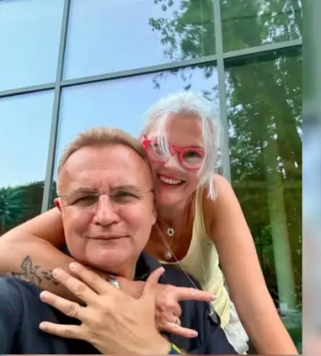 Мер Львова Садовий зворушливо привітав дружину з нагоди особливої дати