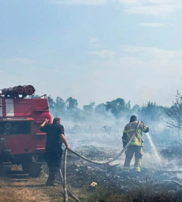 Палали купи сміття й чагарники: на Волині гасили пів гектара пожежі 