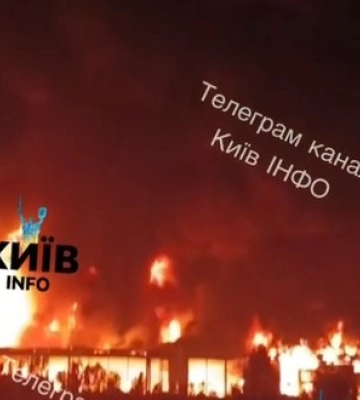 РФ уничтожила один из крупнейших логистических комплексов класса A под Киевом
