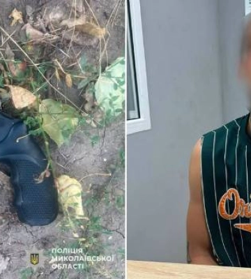 У Миколаєві зловмисник стріляв у перехожу та у повітря з пістолета