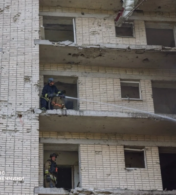 В Краматорске в результате российского обстрела повреждено имущество азербайджанской общины