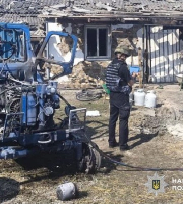 Російський дрон ударив по підприємству на Полтавщині, є пошкодження
