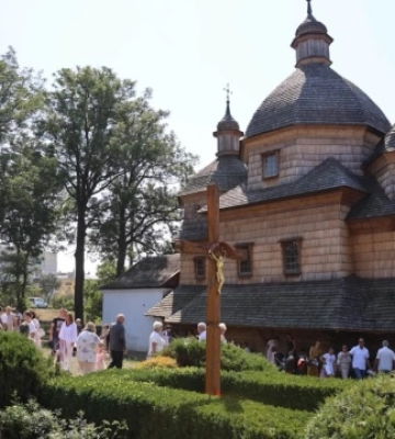 У Жовкві після реставрації відкрили церкву-пам'ятку ЮНЕСКО
