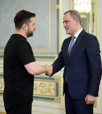 Оборонна та економічна співпраця: про що Зеленський говорив із главою МЗС Азербайджану