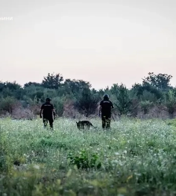В Хмельницкой области продолжаются поиски после чрезвычайного происшествия на полигоне