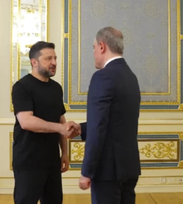 Зеленский обсудил в Киеве с главой МИД Азербайджана оборонное сотрудничество и экономическое сотрудничество