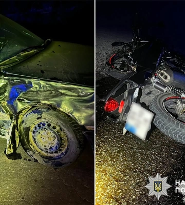 ДТП на Хмельниччині: молода водійка автівки «Audi A6» не постраждала, проте двоє хлопців у лікарні