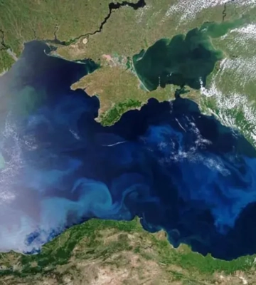 Российские оккупанты в Черном море атаковали дронами немецкий балкер