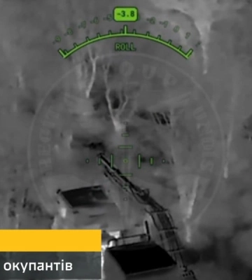 Военный кран и ЗРГК «Панцирь-С1» уничтожены в Крыму — ГУР