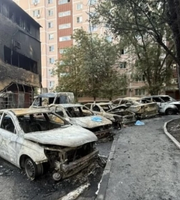 Что грозит жителю Мелитополя, устроившему пожар на АЗС в Ростове, и кто заплатит за ущерб в 45 миллионов рублей 