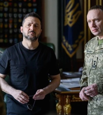 Зеленський заслухав доповідь Драпатого: обговорили питання захисту Донеччини, антибалістику, далекобійні санкції та кадрові питання