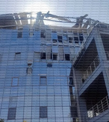 рф атакувала Одесу: попередньо, пошкоджено стадіон "Чорноморець", є постраждалі