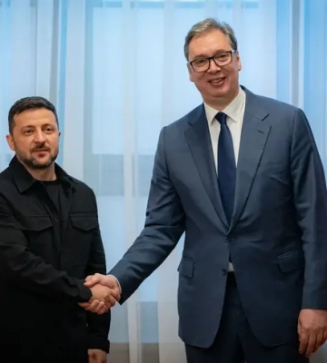Зеленський уперше приїхав до Сербії: заплановані переговори з Вучичем та Мацутом