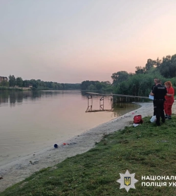 У Богуславі, що на Київщині, на міському пляжі трагічно загинула людина,- полція