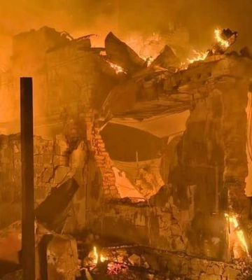 Внаслідок влучання ворожих БпЛА у селі під Києвом є загиблі та поранені, - ДСНС