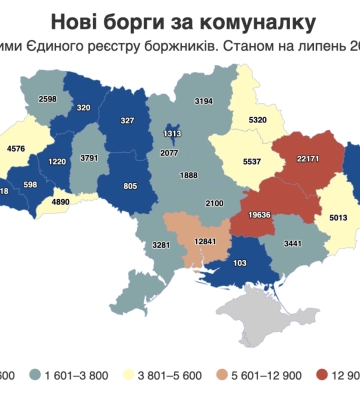 Борги за комуналку ростуть: скільки нових боржників з’явилося на Одещині у 2026 році