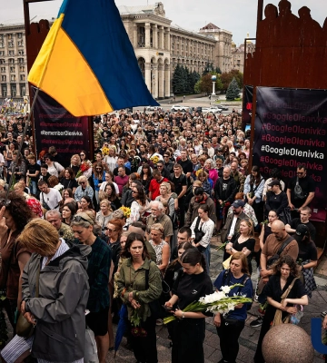 В Киеве попрощались с руководителем поисковой группы "Плацдарм" Алексеем Юковым, погибшим на фронте
