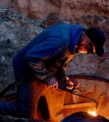 Мешканцям Нікопольщини поступово почали повертати воду після аварії на водогоні