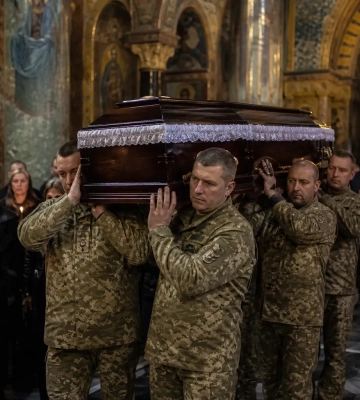 У Києві попрощалися з пошуковцем загиблих Олексієм Юковим