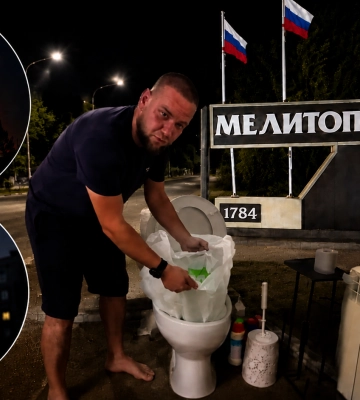 В Мелитополе ночью гремели взрывы, из-за отсутствия света и воды людям советуют ходить в туалет в пакеты – утренняя сводка от РИА Пивдень (видео)
