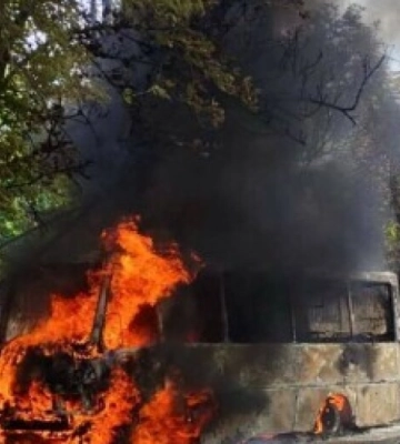 Російський обстріл Нікополя: загинув водій автобуса