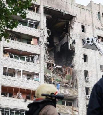 В Харькове выросло количество пострадавших из-за удара по многоэтажке