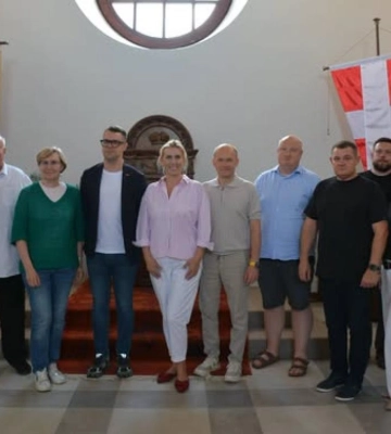 Міністр культури Литви під час першого закордонного відрядження відвідав Рівненщину