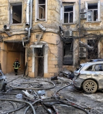 В Одесі кількість поранених після атаки дронів зросла до 9, є перебої з мобільним зв'язком та водою