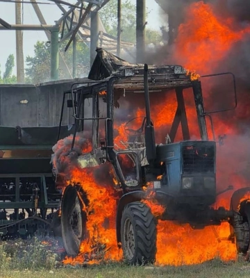 Росіяни атакували агропідприємство на Харківщині
