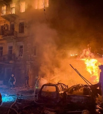 РФ уночі запустила по Одесі 11 ракет різних типів та до 100 БпЛА