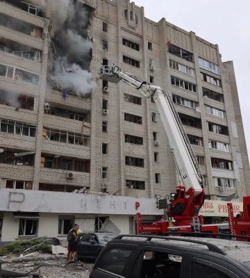 Кількість постраждалих від російського обстрілу Харкова зросла до 37, одна людина загинула