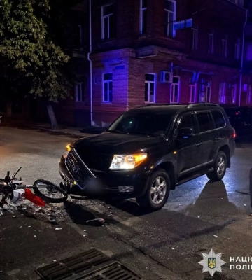 Двоє підлітків травмувалися в ДТП у Кропивницькому