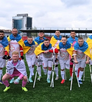 Волинські «Хрестоносці» закріпилися на другому місці чемпіонату з ампфутболу