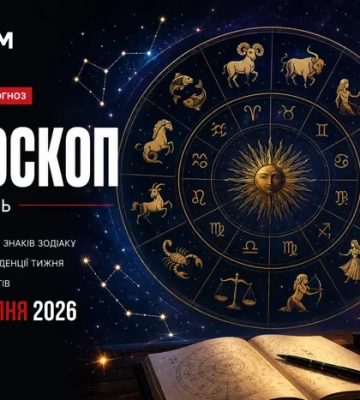 Гороскоп на тиждень 24-30 серпня 2026 року для всіх знаків зодіаку