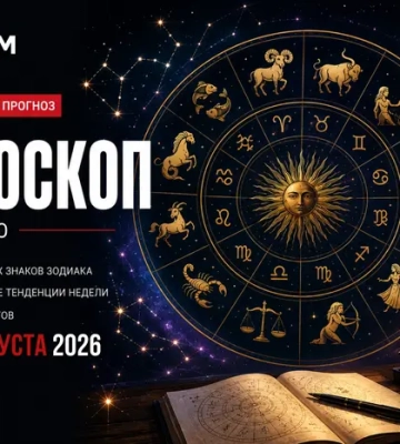 Гороскоп на неделю с 10 по 18 августа 2026 года для всех знаков зодиака