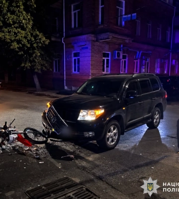 У Кропивницькому внаслідок ДТП постраждали двоє неповнолітніх хлопців, - поліція