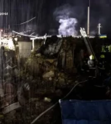 Ворог атакував Полтавщину: є влучання по АЗС, підприємству та приватному будинку