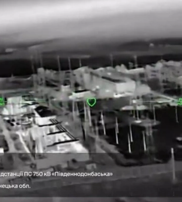 Мадяр показав кадри ураження енергооб'єктів у тилу ворога