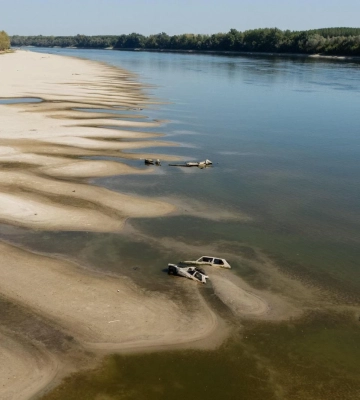 У річках та озерах України фіксуються рекордно низькі рівні води