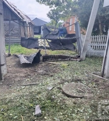 Девять человек пострадали из-за обстрелов россиян на Харьковщине