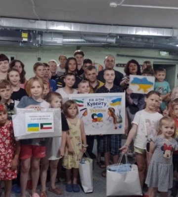 Українська громада Кувейту передала допомогу центру реабілітації дітей у Чернігові