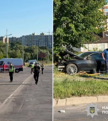 У Хмельницькому п’яна водійка збила електроопору, а потім самокат з жінкою та дитиною
